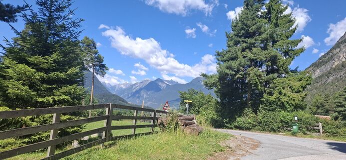 Foto de Christian Freythaler a lo largo del recorrido