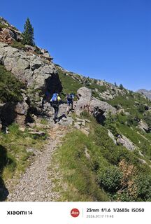 Foto de marco conte a lo largo del recorrido