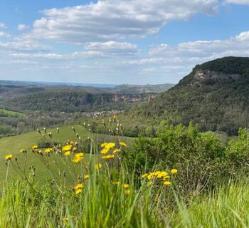 Panorama auf Larroque