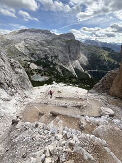 Foto von David Blazek entlang der Tour