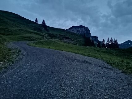 Fotografia z luyyy na trase