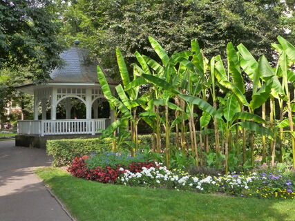 Der Stadtgarten von Radolfzell gilt als schönster Wartesaal Deutschlands