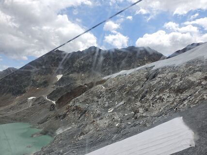 Foto de Gudrun Lippert a lo largo del recorrido