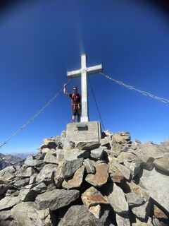Photo de Andre' Robitsch le long du parcours