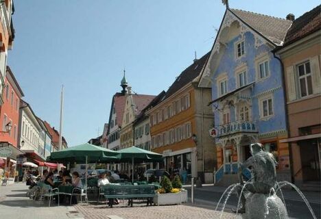 Die restaurierte Altstadt von Stockach