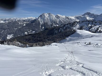 Photo de Heinz Sperl le long du parcours