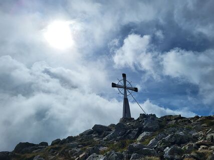 Foto von Josef Stein entlang der Tour