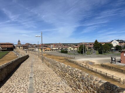 Photo de Andor Kulik le long du parcours