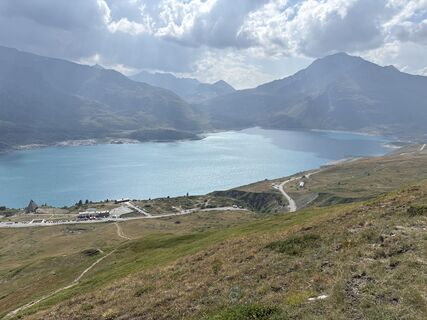 Foto von Antonino Lucania entlang der Tour