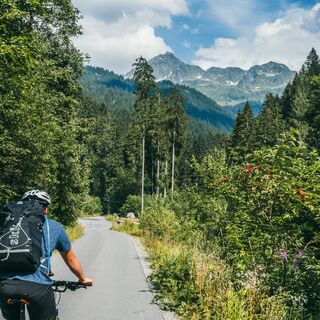 Bike Richtung Langsee