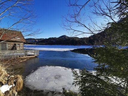 Erlaufsee im Winter