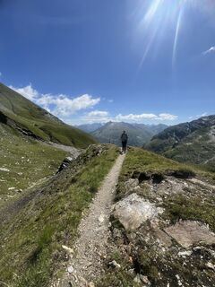 Foto von Paul Storch entlang der Tour