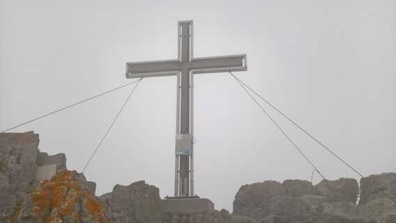 Gipfelkreuz Großer Buchstein 2.224m
