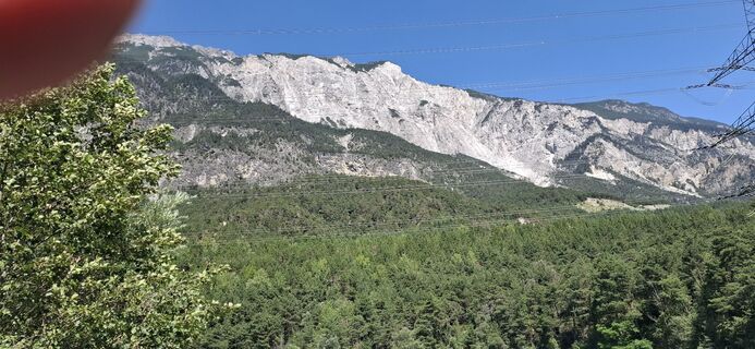 Photo de Christian Freythaler le long du parcours
