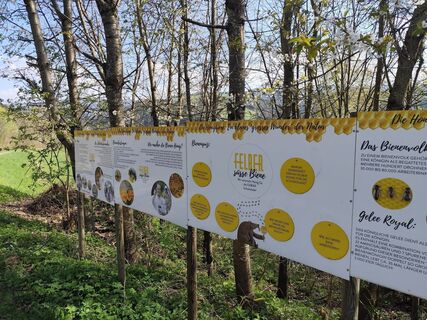 Foto von Barbara Galle entlang der Tour