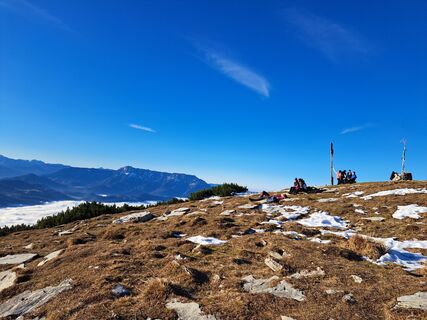 Foto de Walter Köllner a lo largo del recorrido