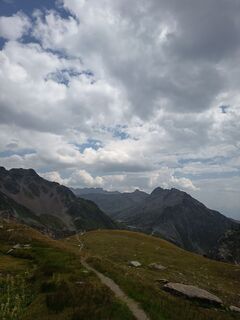Foto von Aner entlang der Tour