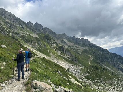 Photo de Janne Seiffert le long du parcours