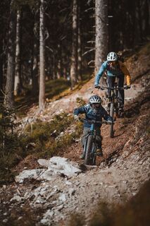 Mountainbiken auf dem Buckelwald Trail