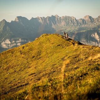 Aussicht vom Guscha Gradweg