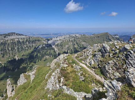 Foto von Pia entlang der Tour