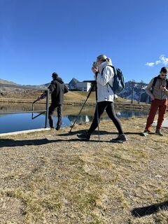 Photo de Andreas Romme le long du parcours