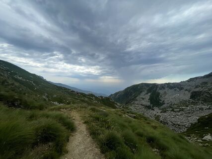Photo de Thierry Ador le long du parcours