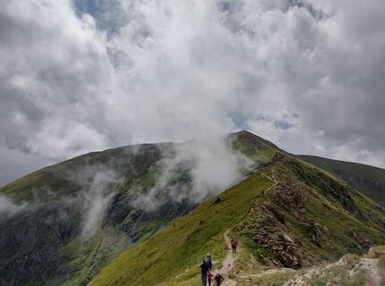 Foto von Peter Fasol entlang der Tour
