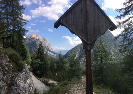 Foto von Frédéric Lagandré entlang der Tour