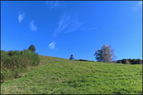 Photo de Tiziano Colombo le long du parcours