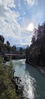 Foto von Priska Thomann-Bischofberger entlang der Tour