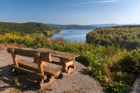 Rastplatz an der Talsperre Eibenstock