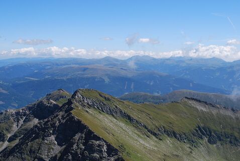 Blick vom Reitereck zur Wandspitze