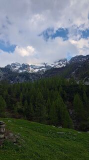 Foto von Matteo Pirola entlang der Tour