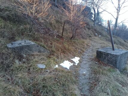 Foto von Fabio Salvini entlang der Tour