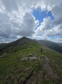 Foto von Florian Dürnegger entlang der Tour