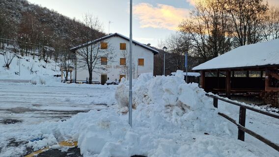 Foto van Fabrizi Mellano langs de tour