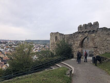 Foto från Helga Oertel under resans gång