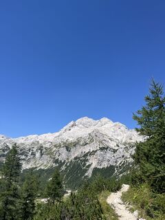 Foto von Eva Železnikar entlang der Tour