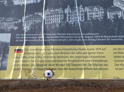 Foto van Conny Deutsch langs de tour