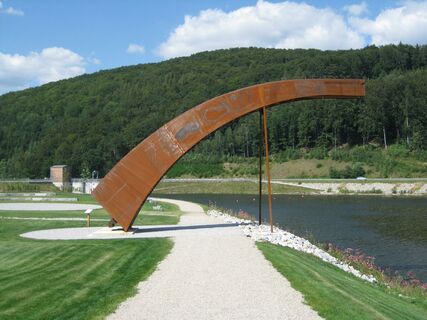 Kunstwerk am Drachensee