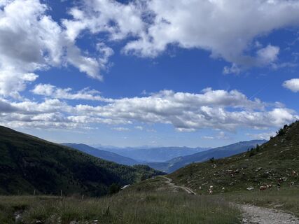 Photo de Andreas le long du parcours