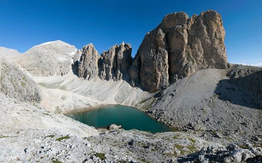 Lago Antermoia - Catinaccio d'Antermoia ©Archivio APT Val di Fassa