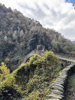 Zdjęcie z giorgio causapruno wzdłuż trasy