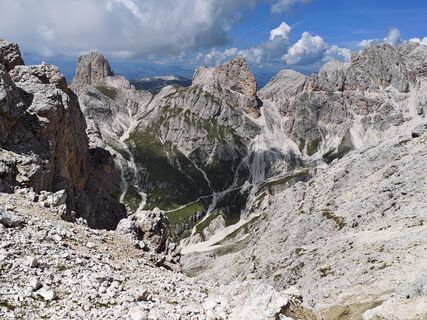 Foto von Lodovica Vecchi entlang der Tour