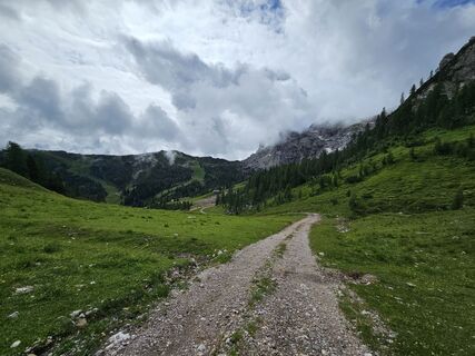 Foto von Florian Dürnegger entlang der Tour