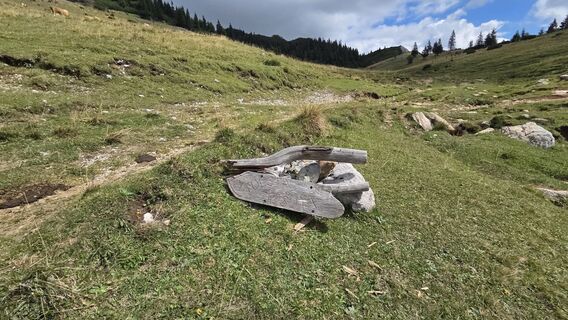 Foto von Klementina Gartner entlang der Tour