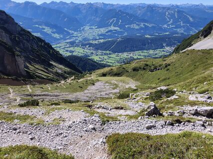 Foto von Peter Seliner entlang der Tour