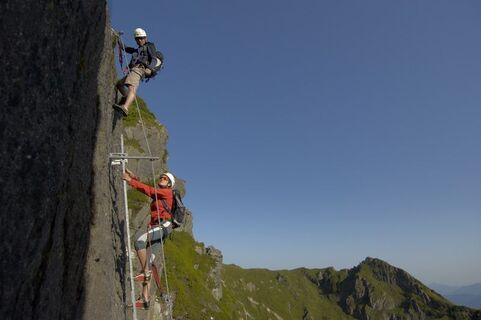 Panoramaklettersteig "Himmel &amp; Henne"