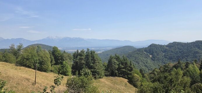 Foto von Srečko Lašič entlang der Tour